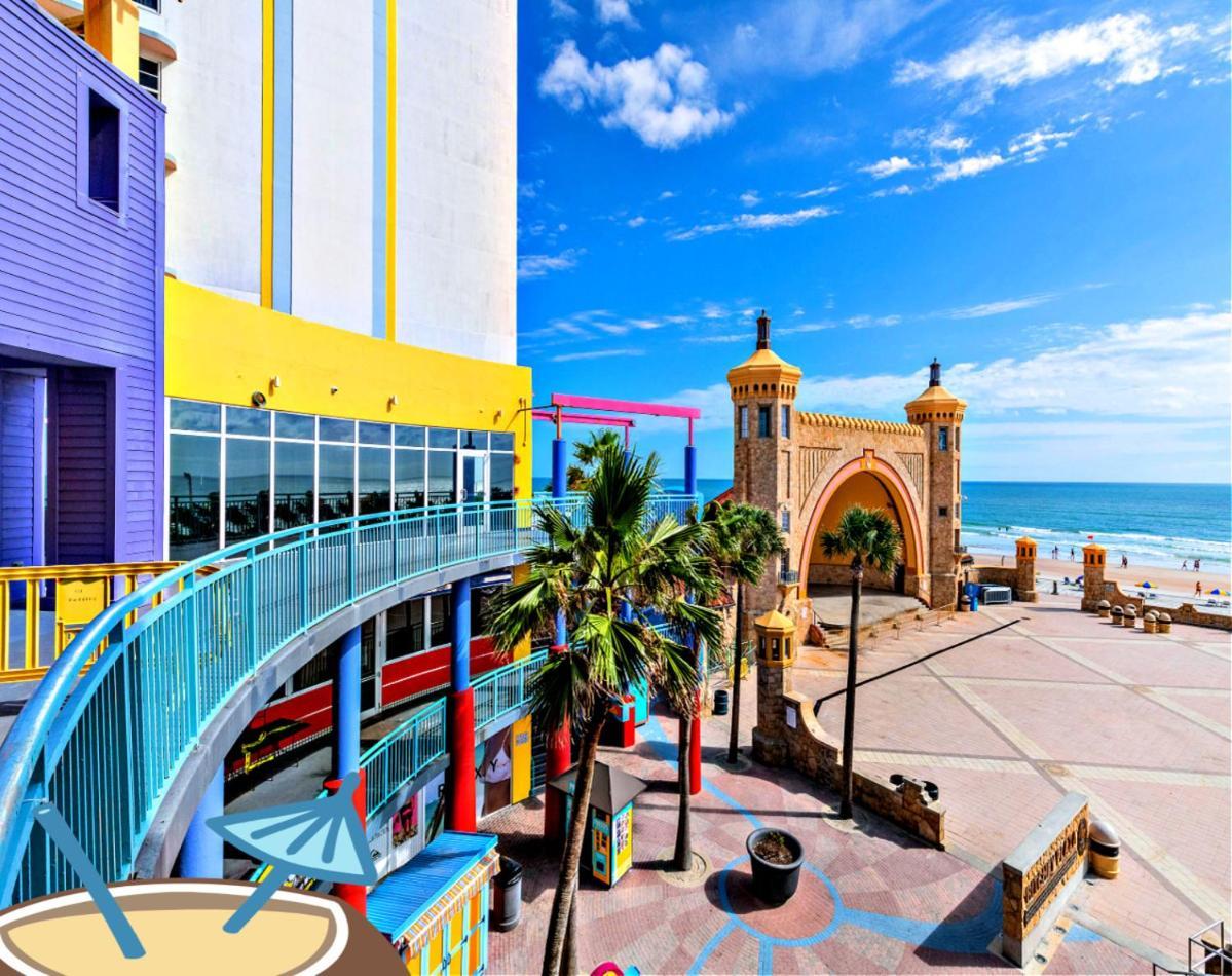 2 Bedroom Direct Oceanfront Wyndham Ocean Walk Daytona Beach 2226-0 デイトナ・ビーチ エクステリア 写真