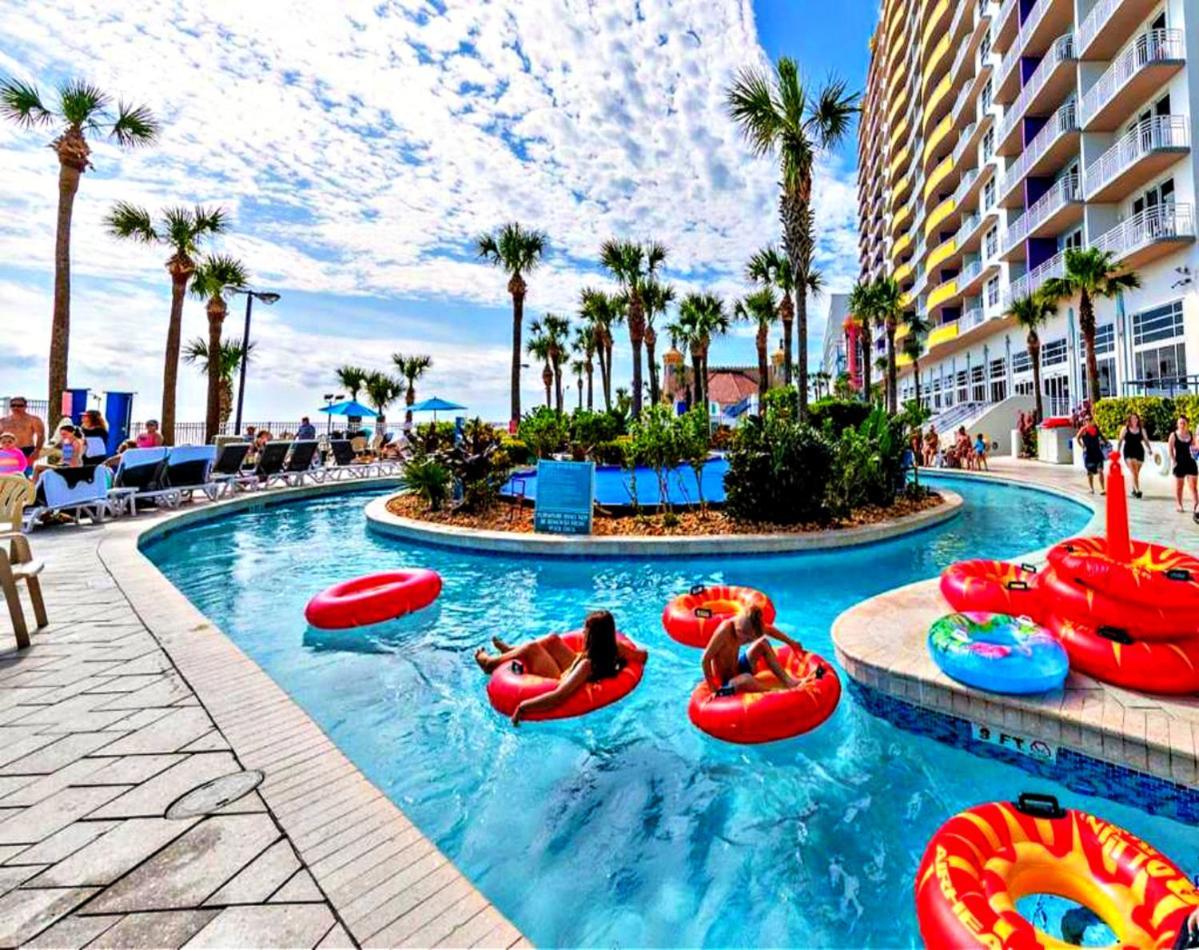 2 Bedroom Direct Oceanfront Wyndham Ocean Walk Daytona Beach 2226-0 デイトナ・ビーチ エクステリア 写真