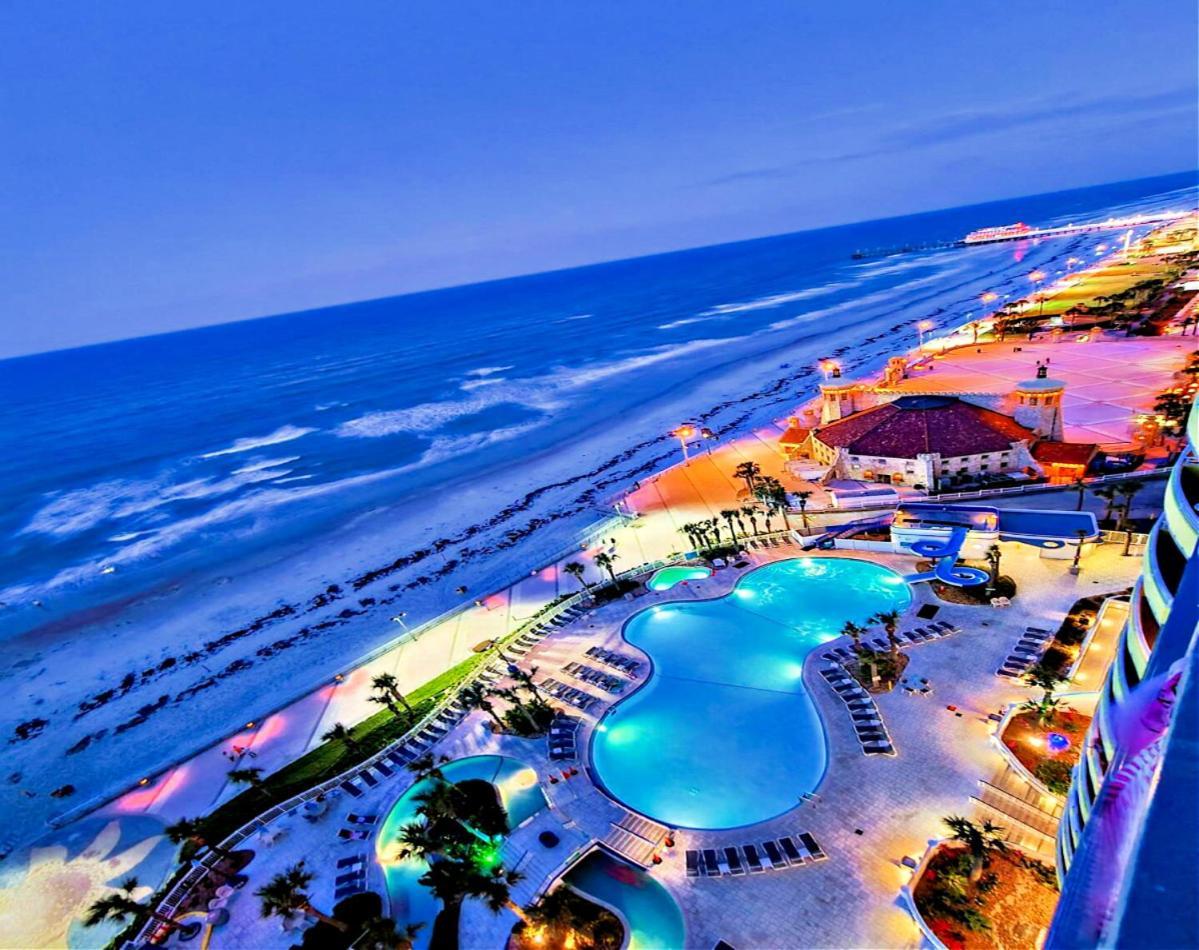 2 Bedroom Direct Oceanfront Wyndham Ocean Walk Daytona Beach 2226-0 デイトナ・ビーチ エクステリア 写真
