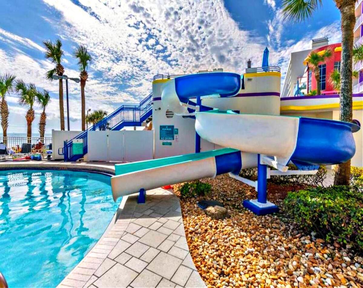 2 Bedroom Direct Oceanfront Wyndham Ocean Walk Daytona Beach 2226-0 デイトナ・ビーチ エクステリア 写真